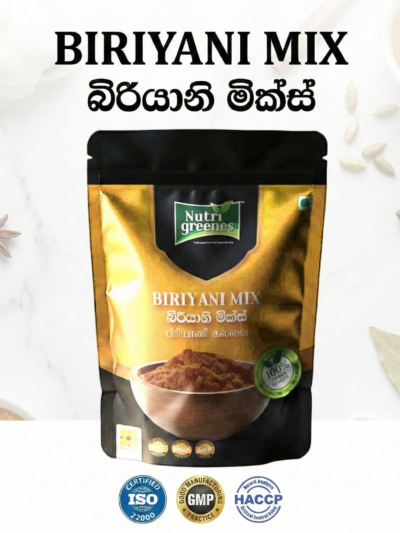 Nutrigreenes Natural Biriyani Spice Mix Powder Pack - 50g 100g 250g